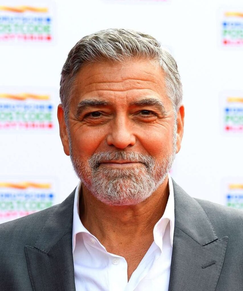george clooney hair transplant